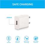 SYSKA WC-2A Apple Single Port Charger (Cable Included) White